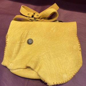 Golden Buffalo Skin Bag No. 2