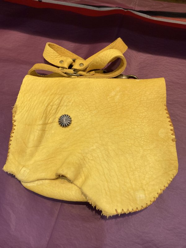 Golden Buffalo Skin Bag No. 2