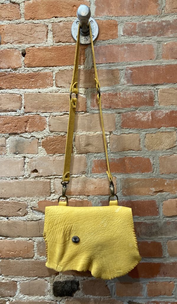 Golden Buffalo Skin Bag No. 2 - Image 2