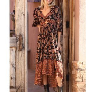 Maxi Dress With Slit